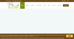 Desktop Screenshot of chaletvaldirabbi.it